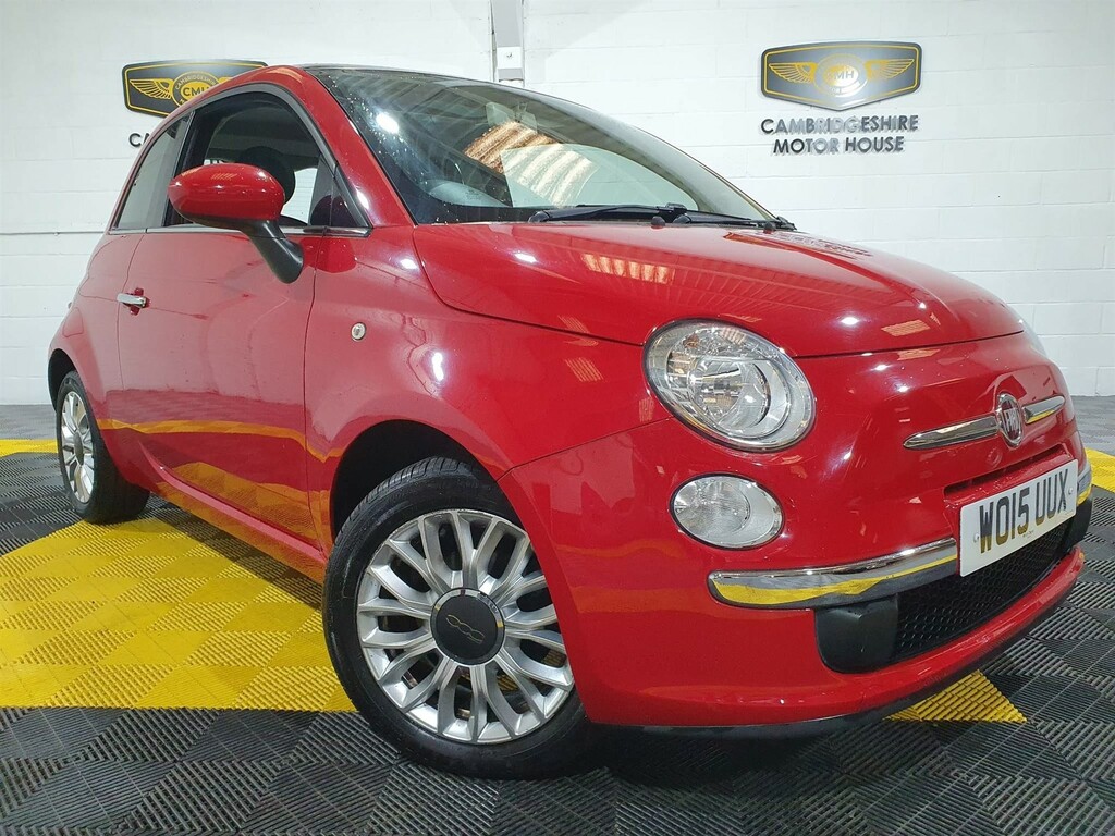 Compare Fiat 500 1.2 Lounge Euro 6 Ss WO15UUX Red