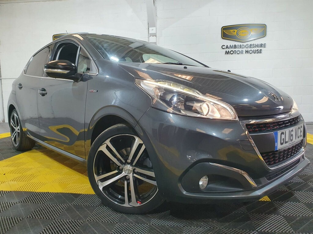 Compare Peugeot 208 1.6 Bluehdi Gt Line Euro 6 Ss GL16VCE Grey