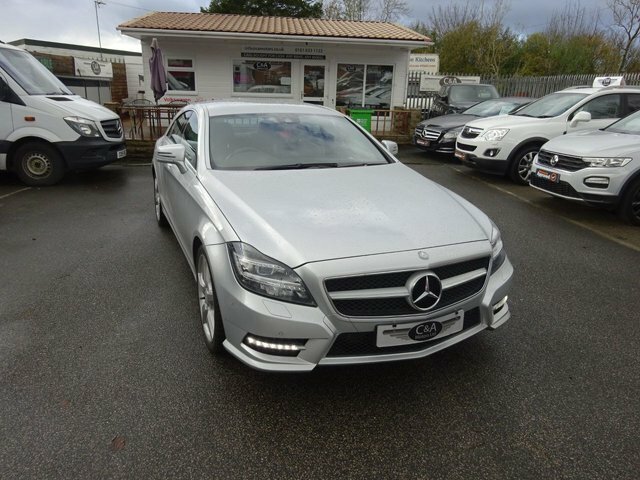 Compare Mercedes-Benz CLS 3.0 Cls350 Cdi Blueefficiency Amg Sport 265 Bhp KS63LHH Silver