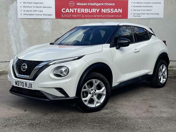 Compare Nissan Juke 1.0 Dig-t N-connecta 114Ps WD70RJX 