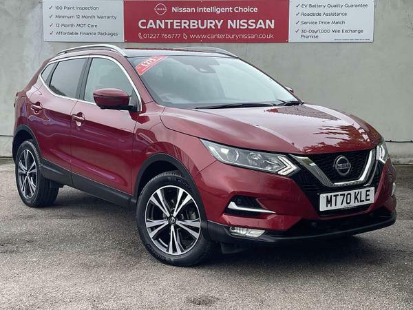Compare Nissan Qashqai 1.3 Dig-t 140Ps N-connecta MT70KLE 
