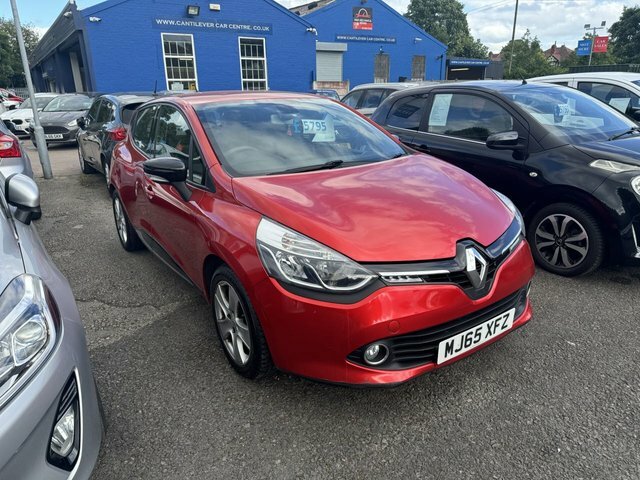 Compare Renault Clio 0.9 Dynamique Nav Tce 89 Bhp MJ65XFZ Red
