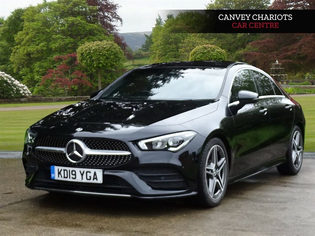 Compare Mercedes-Benz CLA Class 1.3 Amg Line Coupe 7G-dct Euro 6 Ss KD19YGA Black