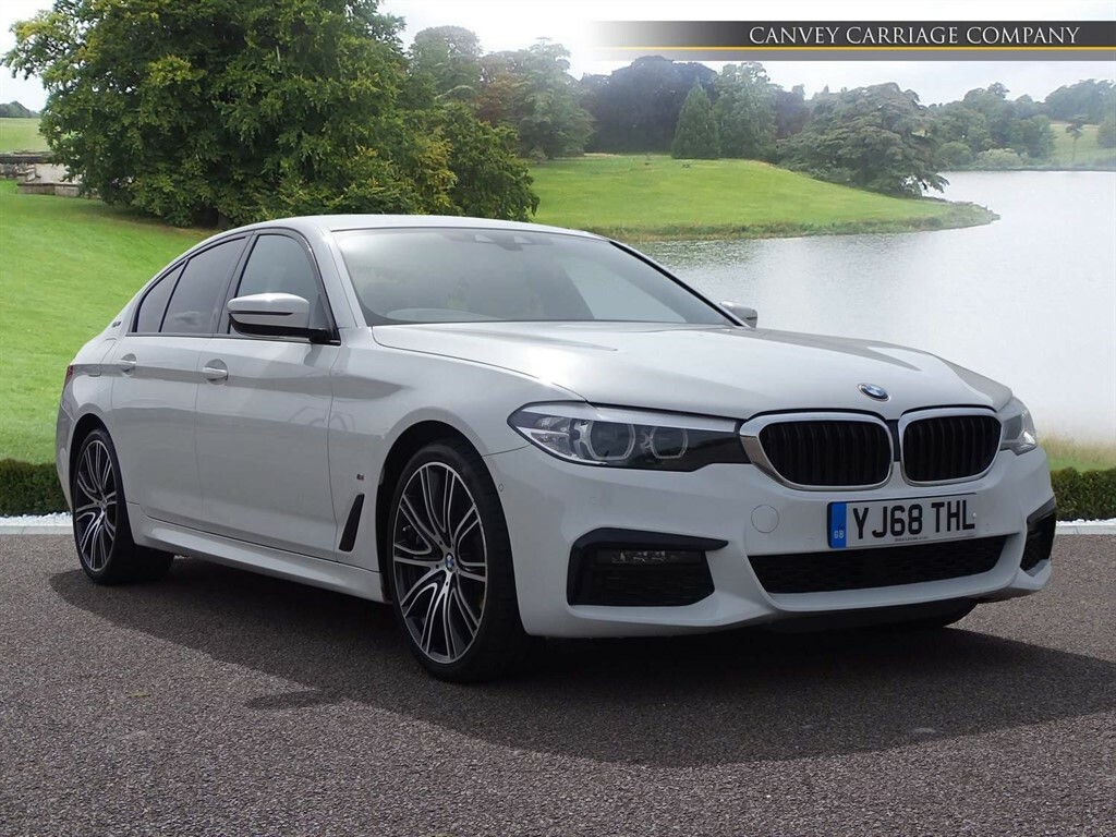 Compare BMW 5 Series 2.0 9.2Kwh M Sport Euro 6 Ss YJ68THL White