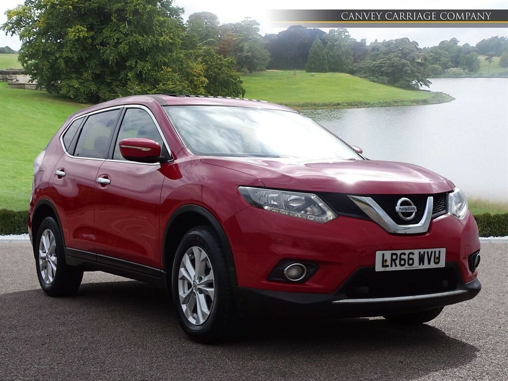 Compare Nissan X-Trail 1.6 Dci Acenta Euro 6 Ss LR66WVU Red