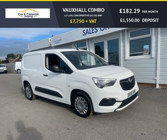 Compare Vauxhall Combo 1.5 L1h1 2300 Sportive Ss 101 Bhp DS20VFM White