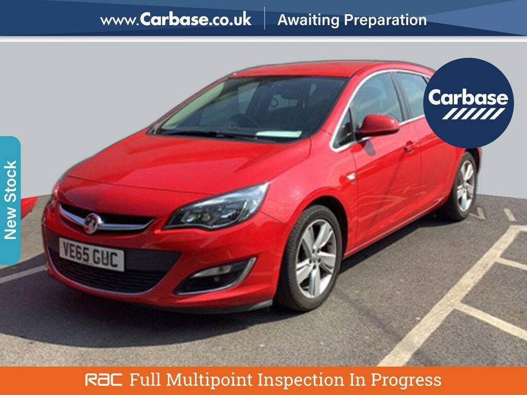 Compare Vauxhall Astra Astra Sri VE65GUC Red