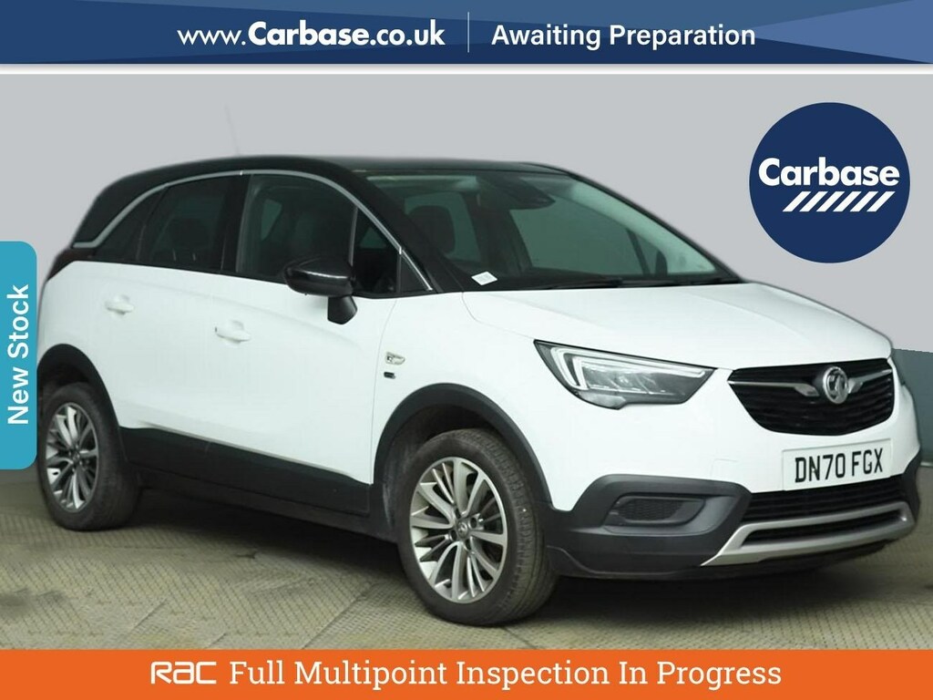 Compare Vauxhall Crossland X 1.2T 110 Griffin 6 Spd Start Stop - Suv DN70FGX White