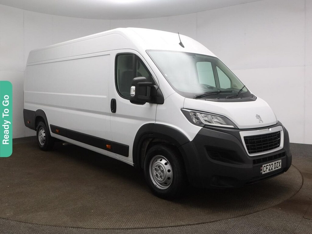 Compare Peugeot Boxer 2.2 Bluehdi Professional 140Ps Extra Long Wheelbas CF22DZX White