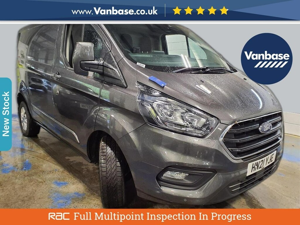 Compare Ford Transit Custom 2.0 Ecoblue 130Ps Limited Short Wheelbase L1h1 Low HN21YJE Grey