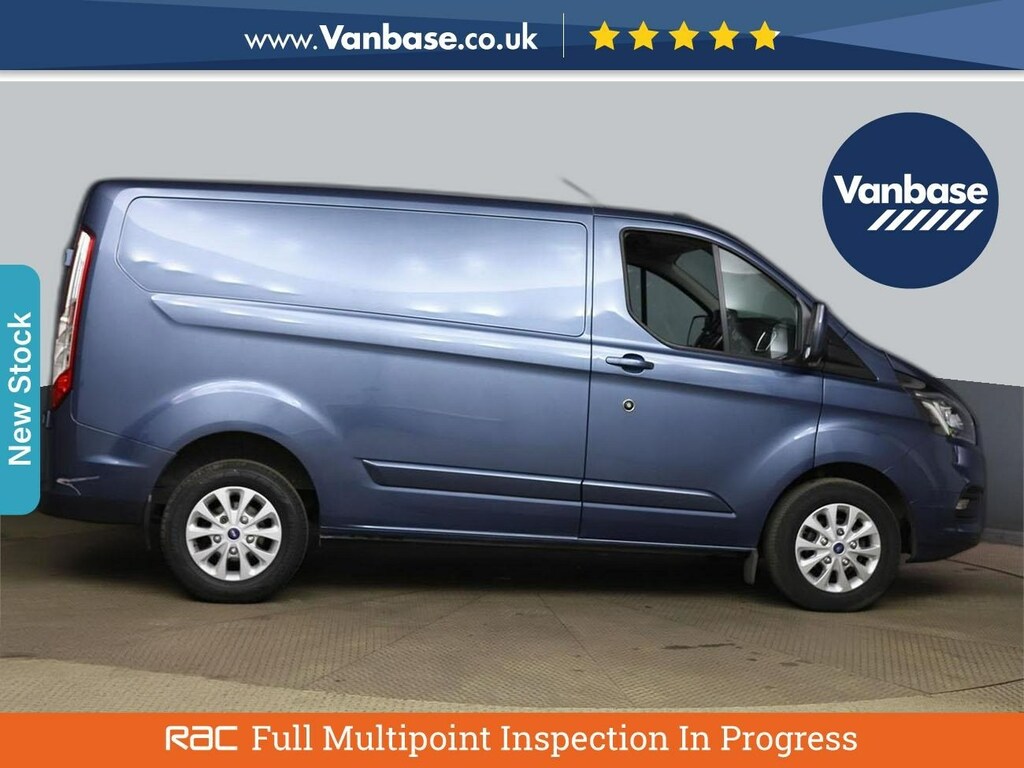 Compare Ford Transit Custom 2.0 Ecoblue 130Ps Limited Short Wheelbase L1h1 Low YR21VHA Blue