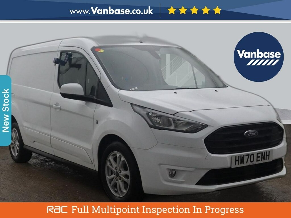 Compare Ford Transit Connect 1.5 Ecoblue 120Ps Limited Long Wheelbase L2h1 Low HW70ENH White