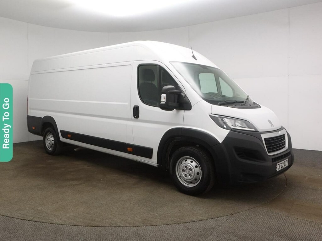 Compare Peugeot Boxer 2.2 Bluehdi Professional 140Ps Extra Long Wheelbas CF22DZY White
