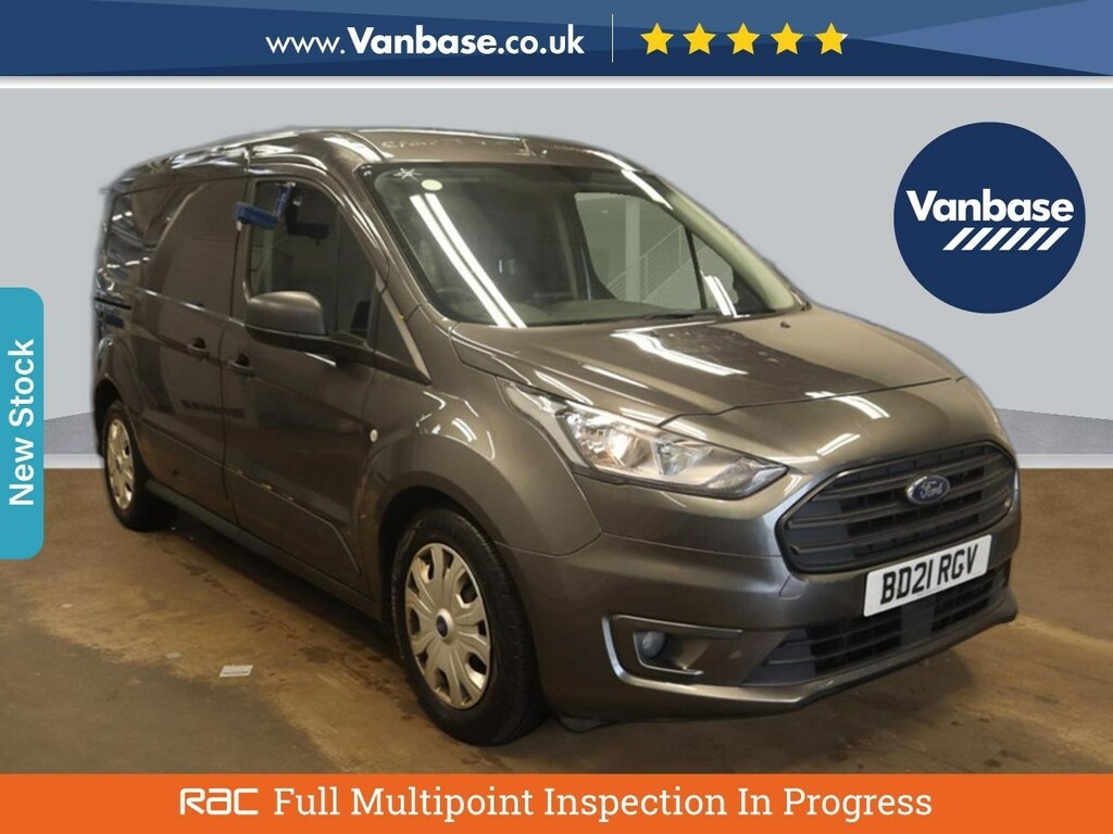 Compare Ford Transit Connect 1.5 Ecoblue 100Ps Trend Long Wheelbase L2h1 Low Ro BD21RGV Grey