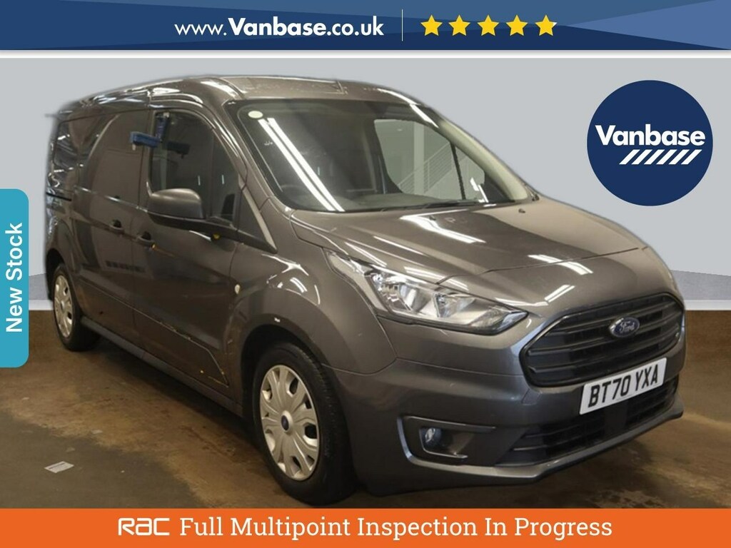 Compare Ford Transit Connect 1.5 Ecoblue 100Ps Trend Long Wheelbase L2h1 Low Ro BT70YXA Grey