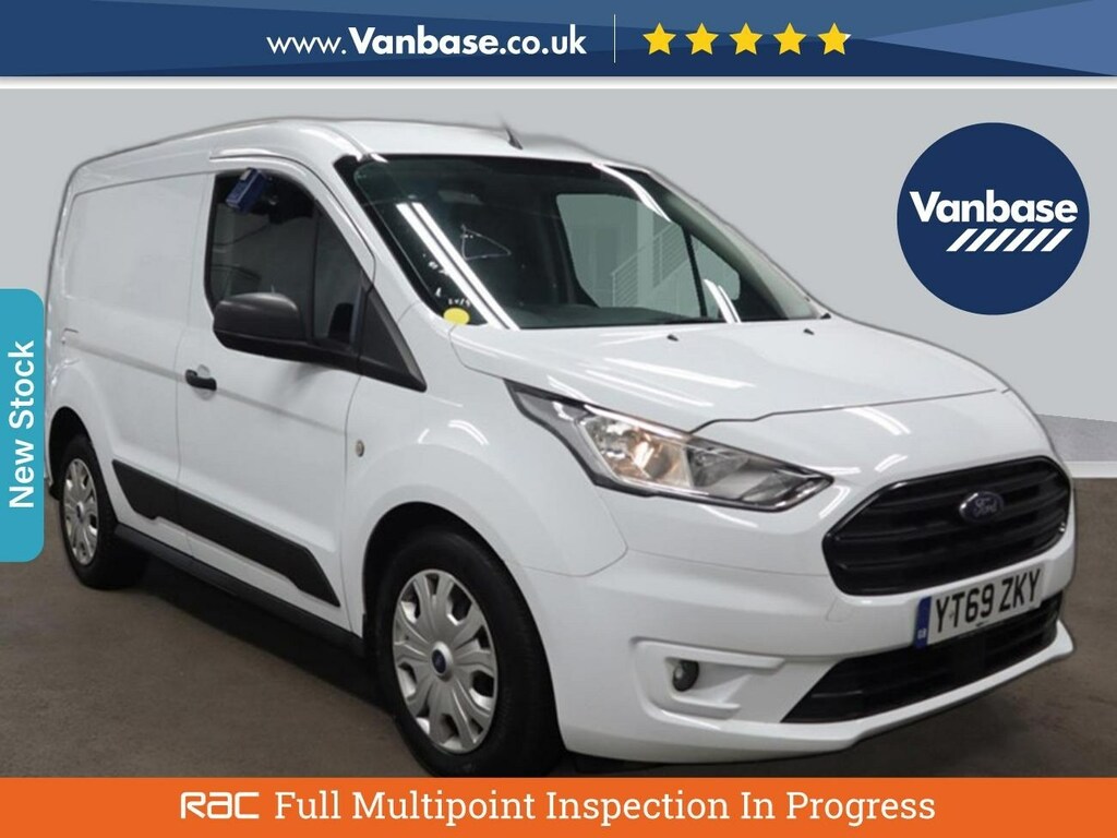 Compare Ford Transit Connect 1.5 Ecoblue 100Ps Trend Short Wheelbase L1h1 Low R YT69ZKY White