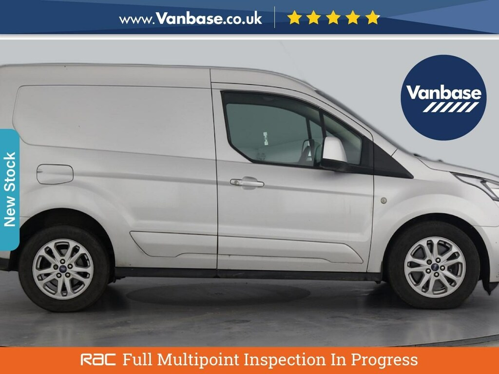 Compare Ford Transit Connect 1.5 Ecoblue 120Ps Limited Short Wheelbase L1h1 Low EU70KCC Silver