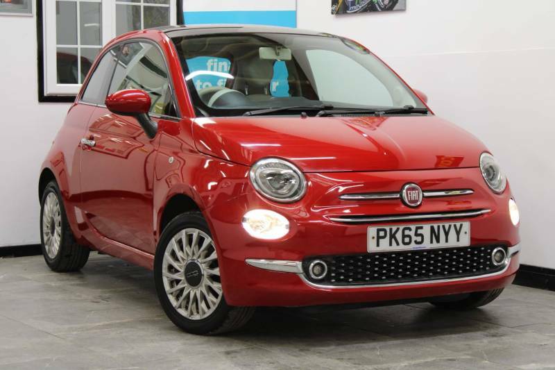 Compare Fiat 500 1.2 Lounge PK65NYY Red