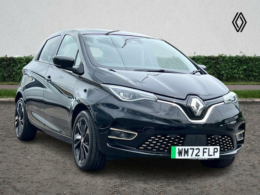 Compare Renault Zoe 100Kw Iconic R135 50Kwh Boost Charge WM72FLP Black
