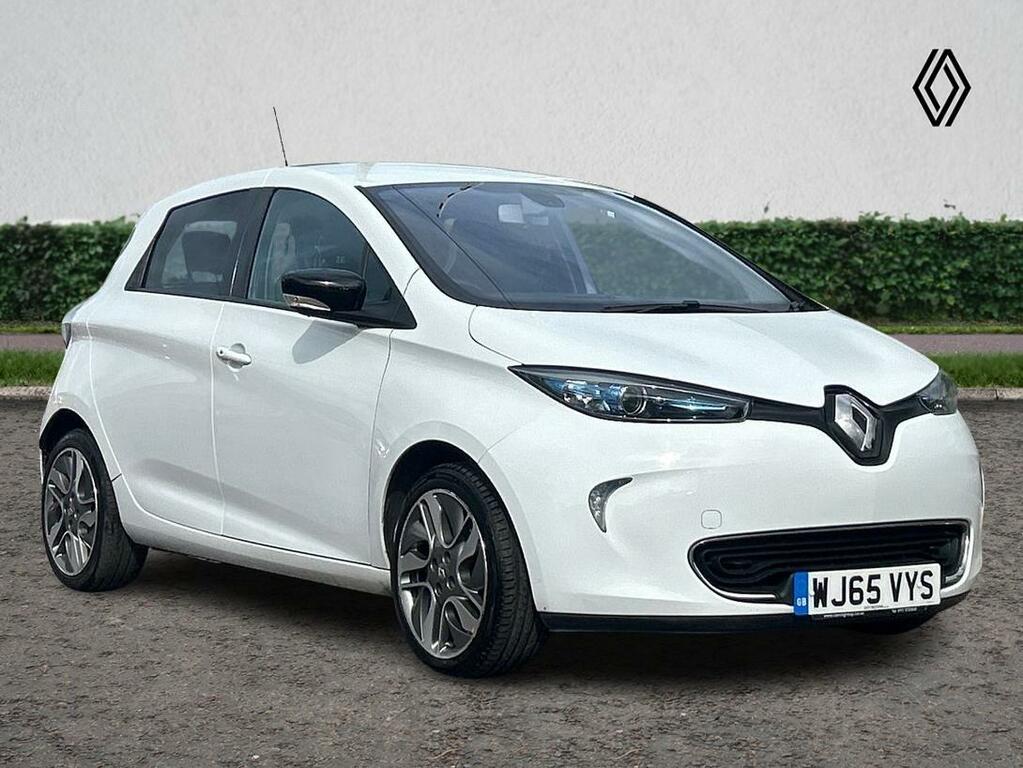Compare Renault Zoe 65Kw Dynamique Nav 22Kwh WJ65VYS White