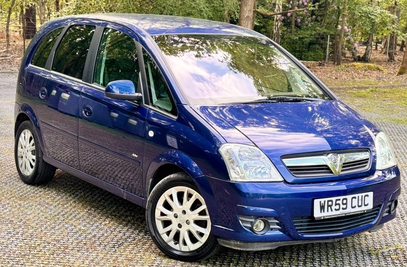 Compare Vauxhall Meriva Active Plus WR59CUC Blue