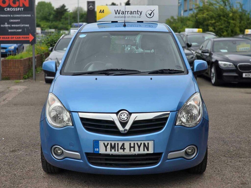 Vauxhall Agila Mpv 1.2 Vvt Se 201414 Blue #1