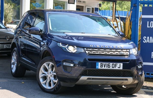 Compare Land Rover Discovery Sport Sport 2.0 Td4 Hse 180 Bhp BV16OFJ Blue