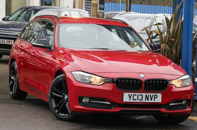 Compare BMW 3 Series 2.0 320D Sport Touring 181 Bhp YC13NVP Red