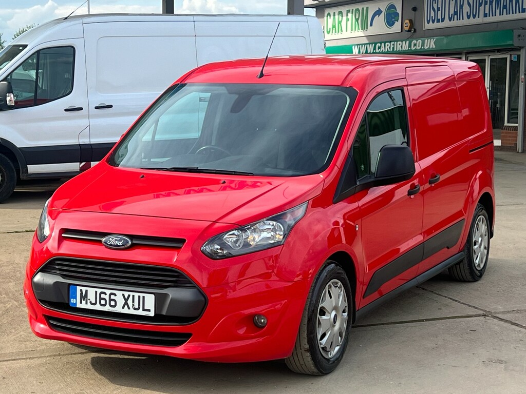 Compare Ford Transit Connect 1.5 Tdci 210 Trend Panel Van L2 MJ66XUL Red