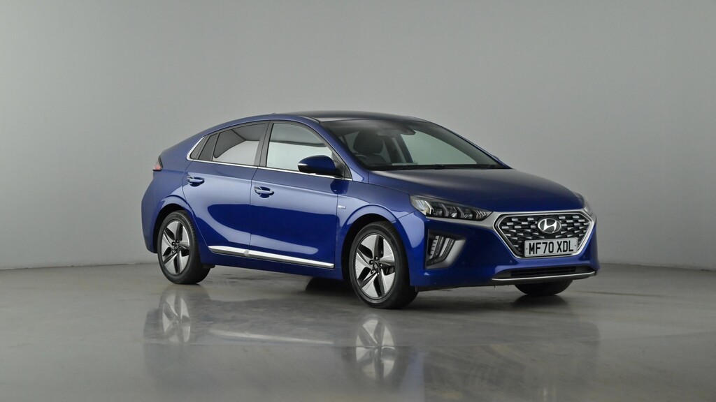 Compare Hyundai Ioniq 1.6 Gdi Premium Se Hybrid Dct MF70XDL Blue