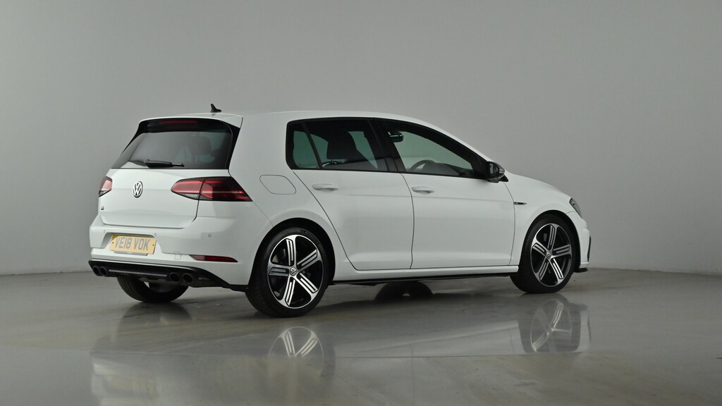 Compare Volkswagen Golf R Tsi VE18VOK White