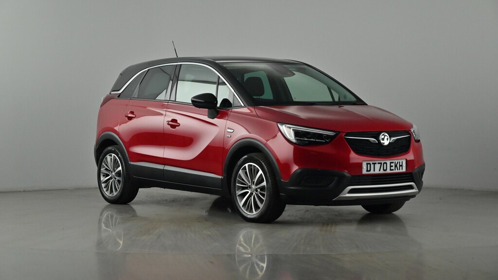 Compare Vauxhall Crossland X 1.2 Griffin DT70EKH Red