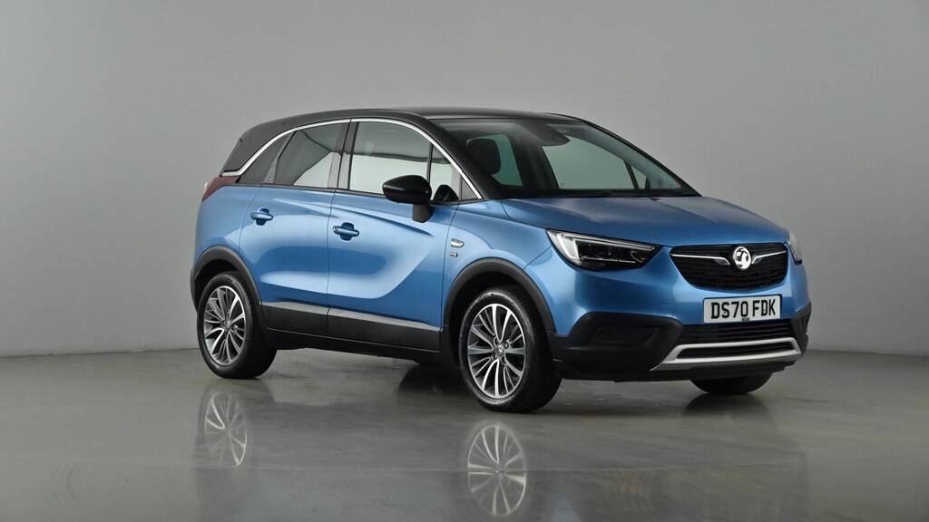 Compare Vauxhall Crossland X 1.2 Griffin DS70FDK Blue