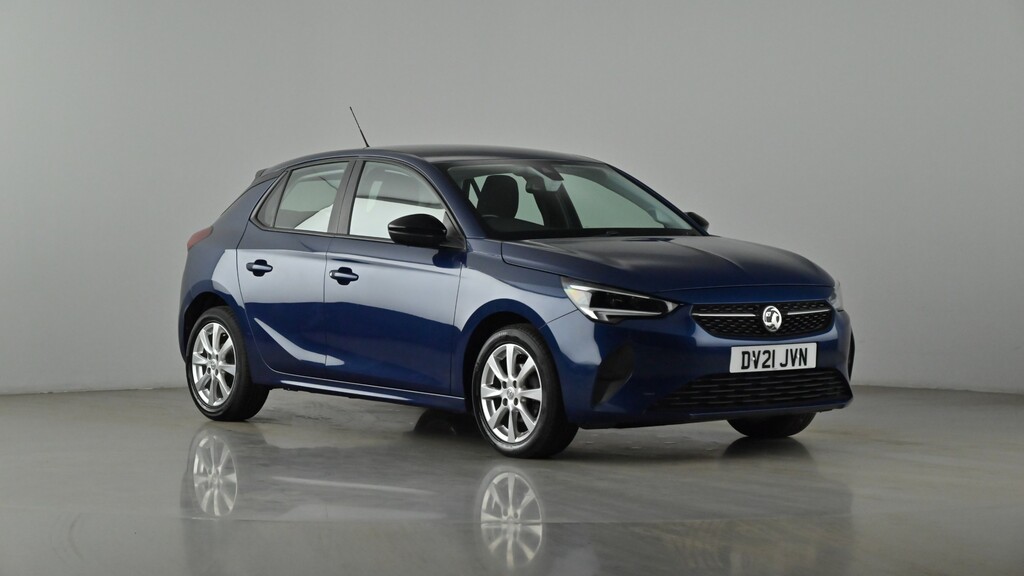 Compare Vauxhall Corsa 1.2 Se Premium DV21JVN Blue