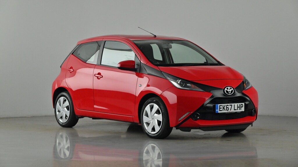 Compare Toyota Aygo 1.0 X-play EK67LHP Red
