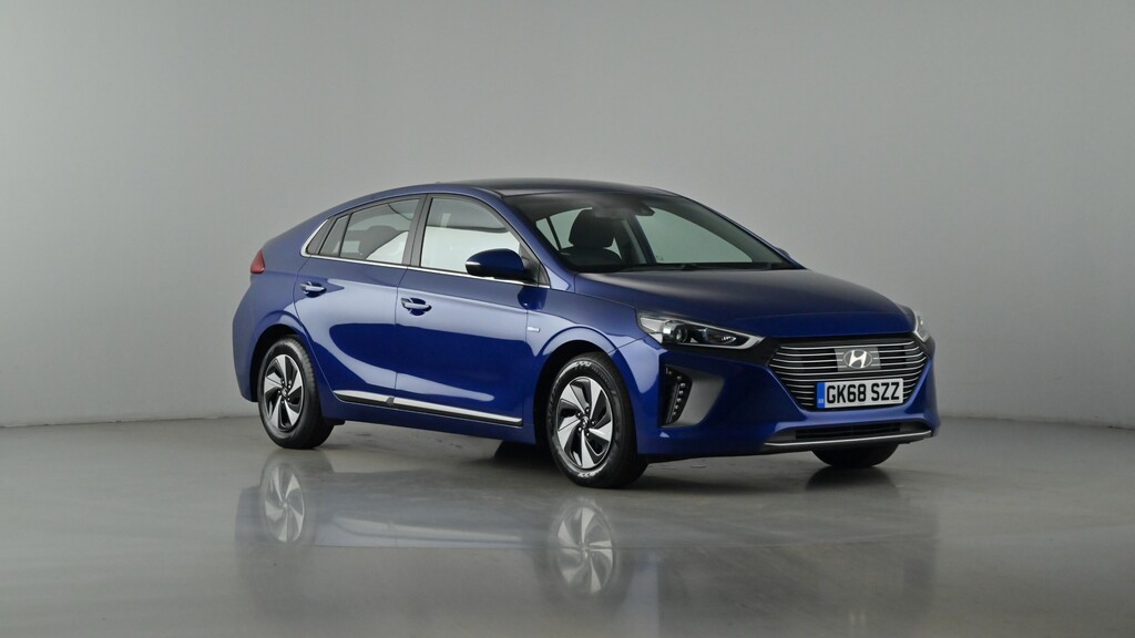 Compare Hyundai Ioniq 1.6 Gdi Premium Hybrid Dct GK68SZZ Blue