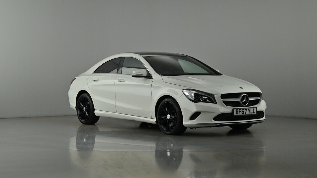 Compare Mercedes-Benz CLA Class Cla 180 Sport BF67YLL White