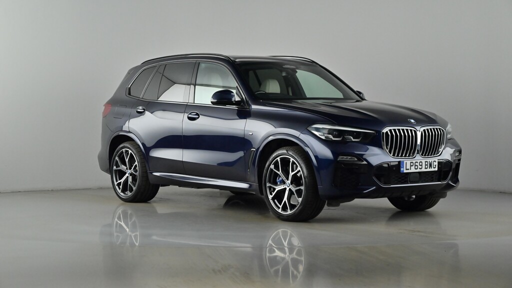 Compare BMW X5 3.0 Xdrive45e M Sport LP69BWG Blue