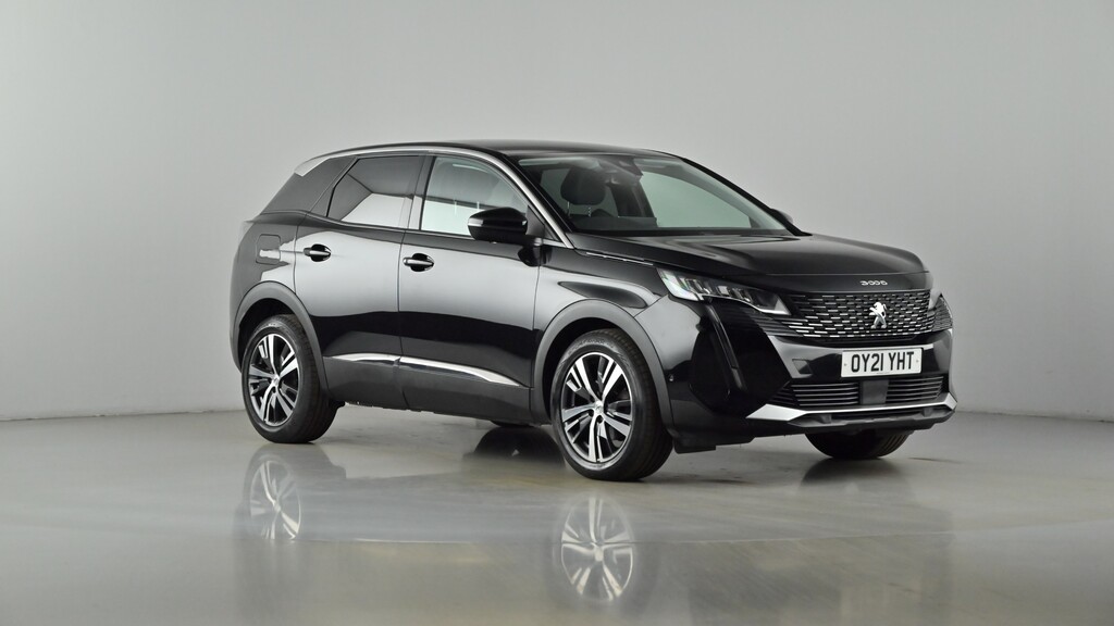 Compare Peugeot 3008 1.5 Bluehdi Allure Eat OY21YHT Black