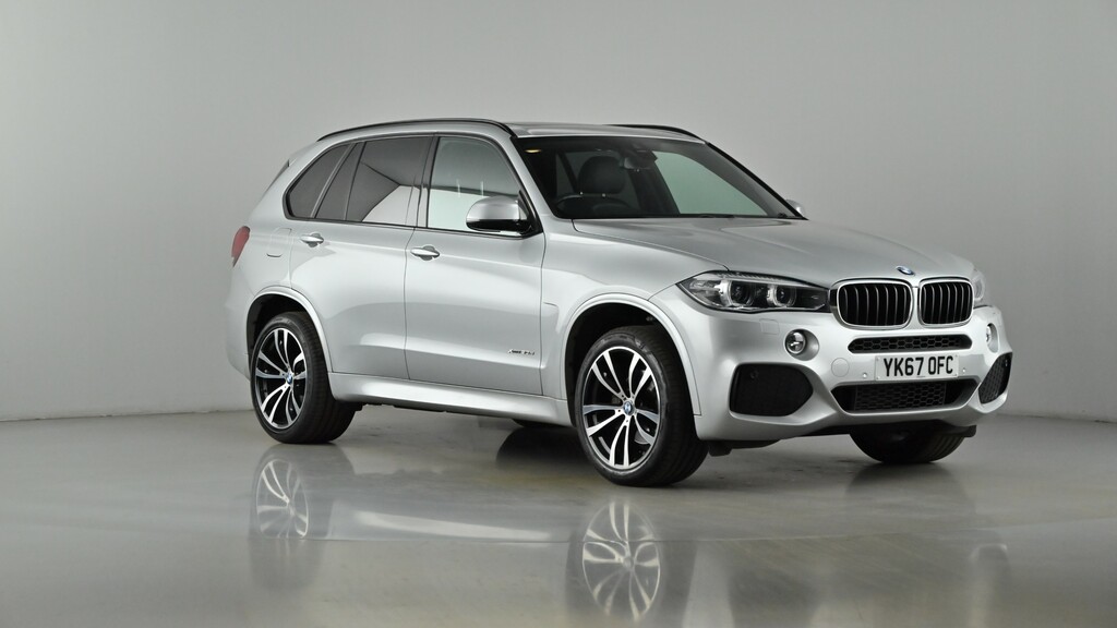Compare BMW X5 Xdrive30d M Sport YK67OFC Silver