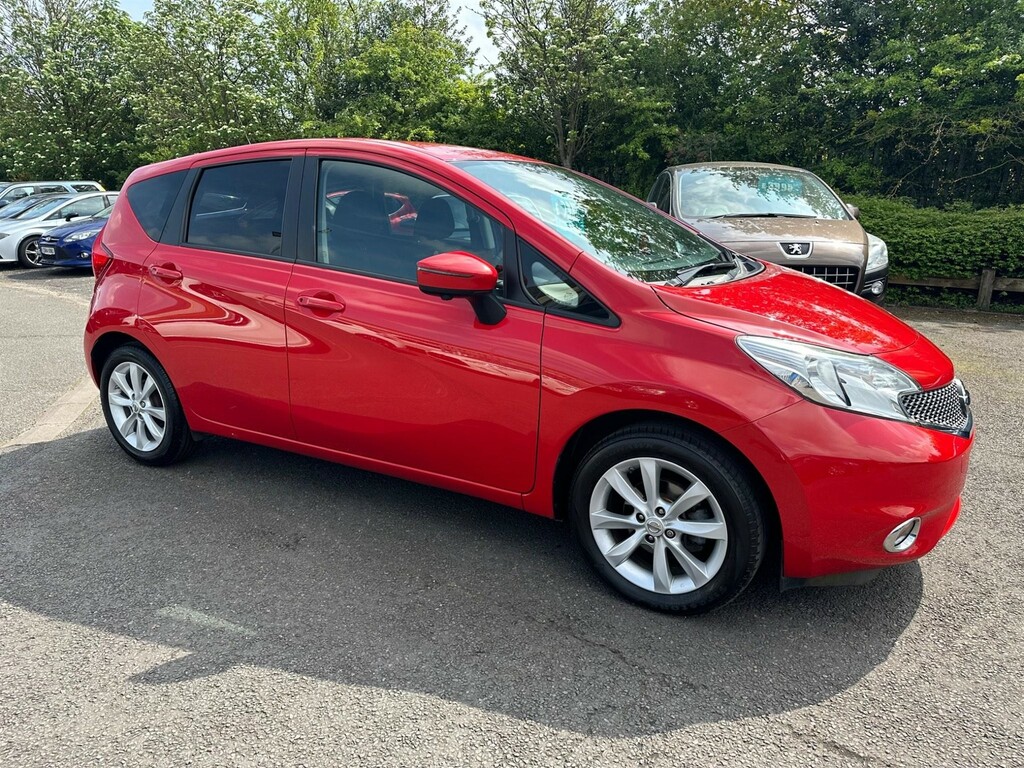 Compare Nissan Note Note Acenta Premium Safety Dig-s Cvt DX64YFE Red