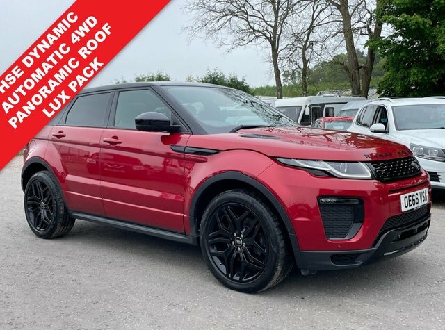 Land Rover Range Rover Evoque Td4 Hse Dynamic Lux Red #1