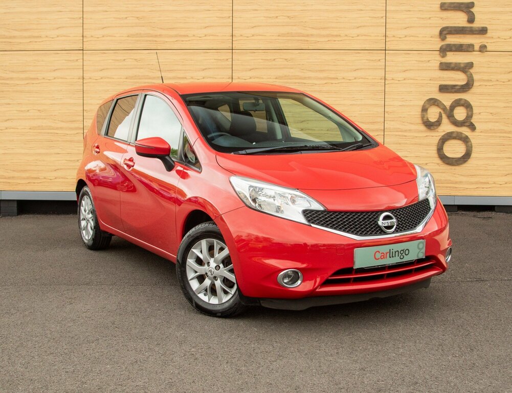 Compare Nissan Note Acenta YG65DHY Red