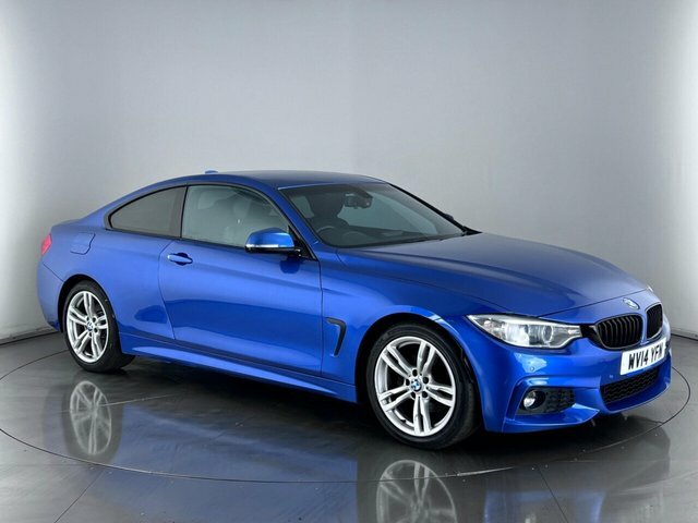 Compare BMW 4 Series 420D M Sport WV14YFN Blue