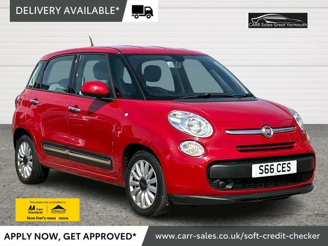 Compare Fiat 500L Pop Star S66CES Red