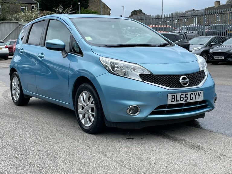 Compare Nissan Note 1.2 Acenta BL65GYY Blue