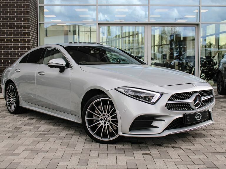 Compare Mercedes-Benz CLS Cls 450 4Matic Amg Line 9G-tronic W888YYT Silver