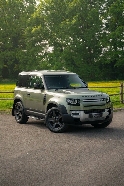 Compare Land Rover Defender 2023 3.0 Hard Top 246 Bhp FX73UMT Green