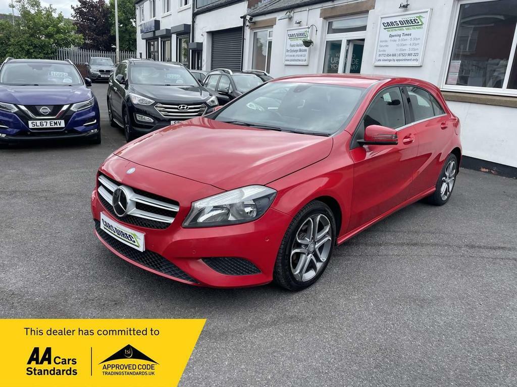 Compare Mercedes-Benz A Class 1.5 A180 Cdi Sport Euro 5 Ss YD14NBL Red