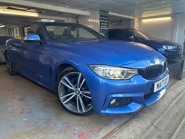 Compare BMW 4 Series 420D M Sport MA17DXY Blue